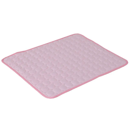 2026 New Cooling Dog Pad, Ice Silk Cooling Mat for Dogs, Non-Slip & Machine Washable Design, Summer Comfort Mat for Small to Large Pets, Universal Fit, Recycle